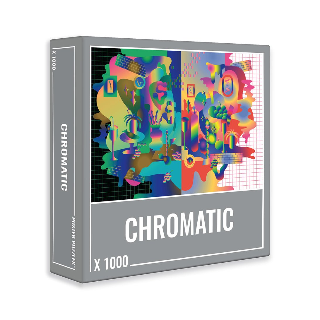 Cloudberries CHROMATIC - 1000 brikker - Nordisk Spil