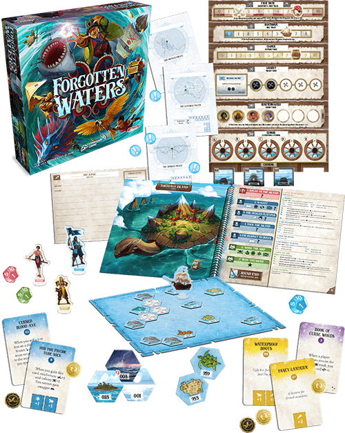 Forgotten Waters - Engelsk - Nordisk Spil