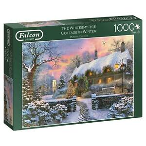 Cottage in Winter - 1000 brikker - Nordisk Spil