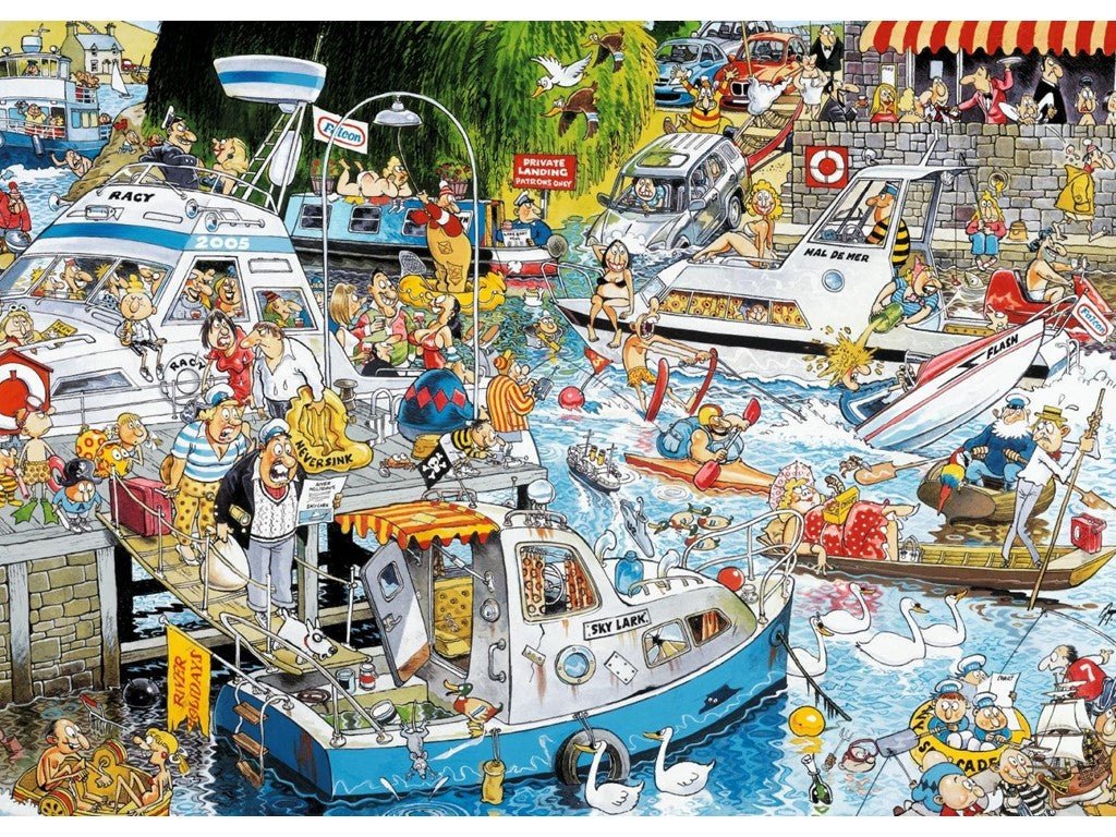 Cruise Chaos - 1000 brikker - Nordisk Spil