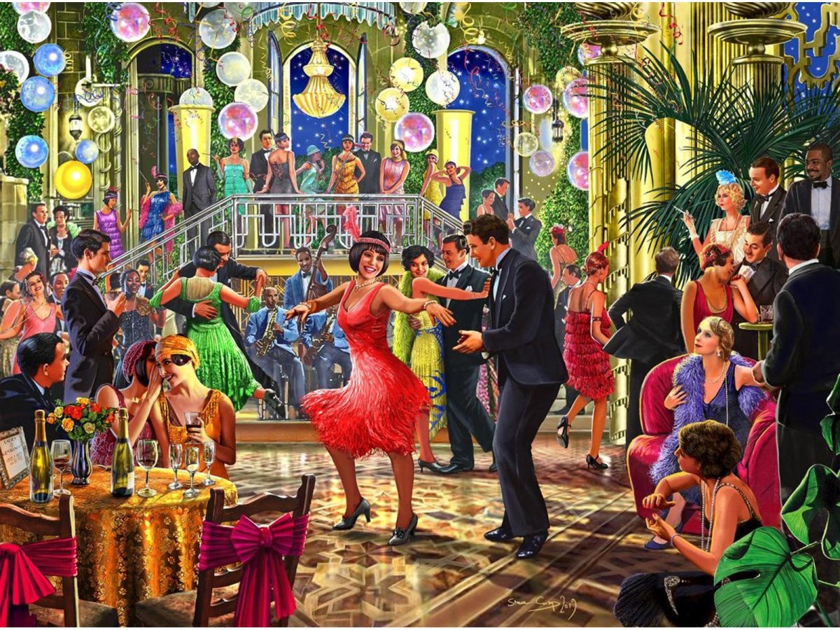 Dancing the Night Away - 500 Brikker - Nordisk Spil