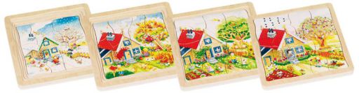 De fire årstider - 54 brikker - Nordisk Spil