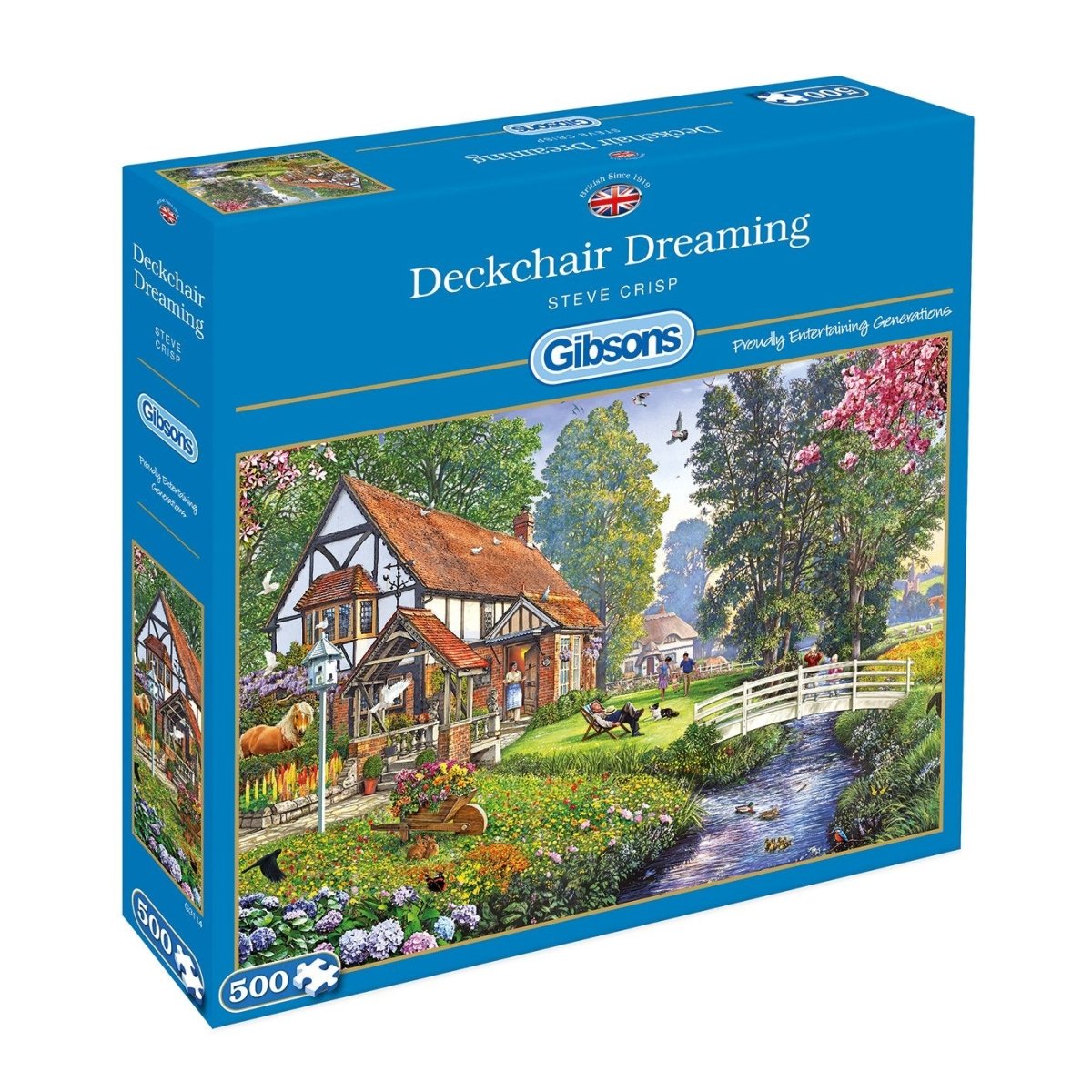 Deckchair Dreaming - 500 brikker - Nordisk Spil