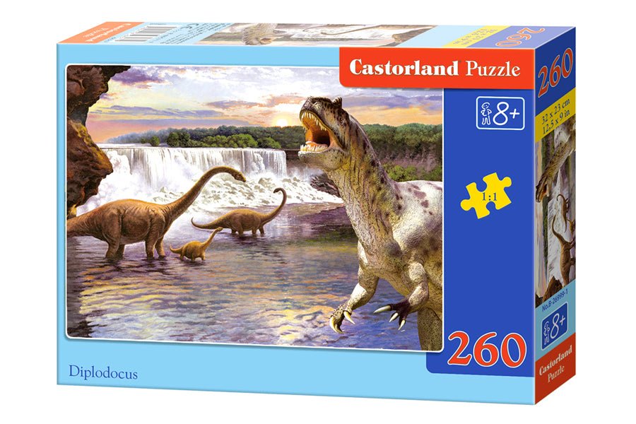 Diplodocus - 260 brikker - Nordisk Spil