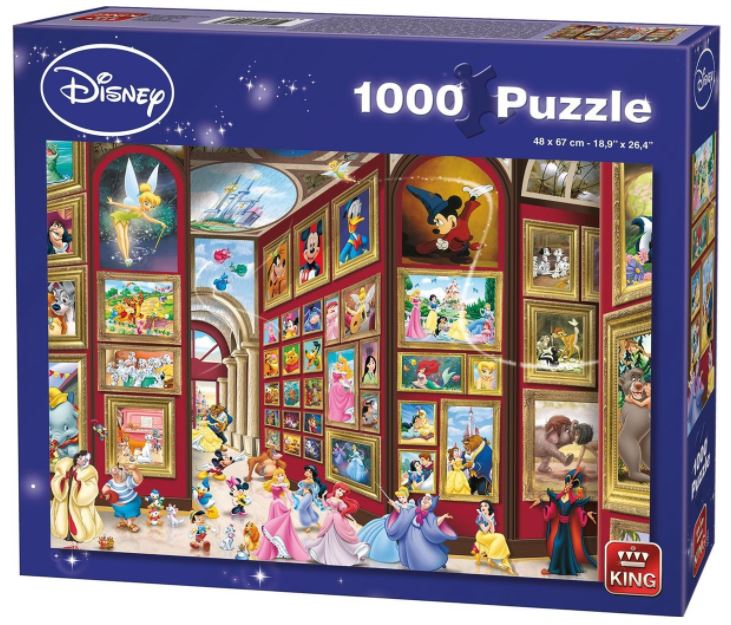Disney Gallery - 1000 brikker - Nordisk Spil