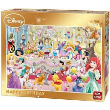 Disney Happy Birthday - 1500 brikker - Nordisk Spil
