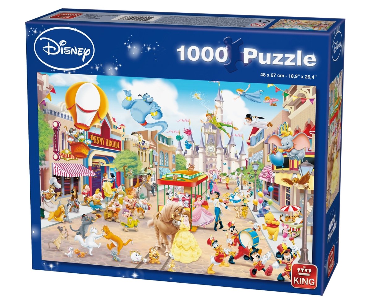 Disneyland - 1000 brikker - Nordisk Spil
