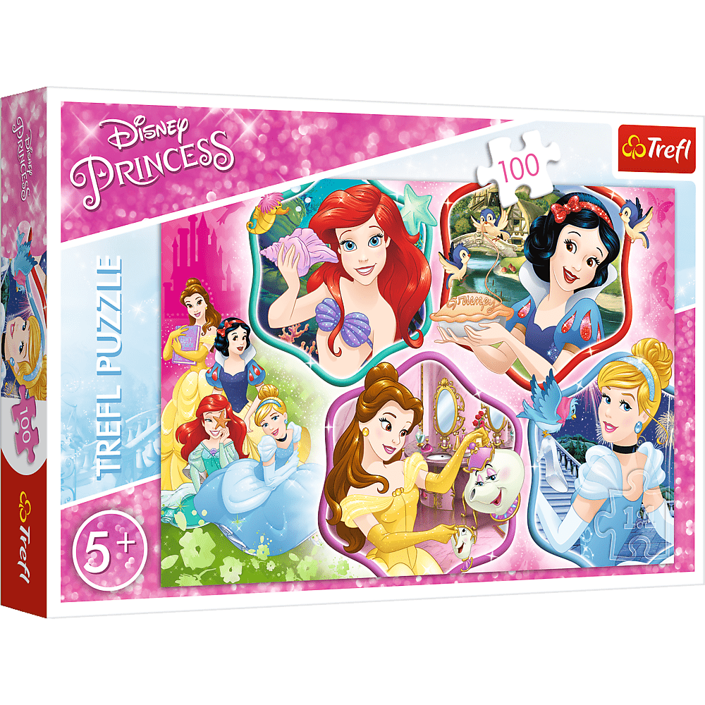 Disney prinsesser - 100 brikker - Nordisk Spil