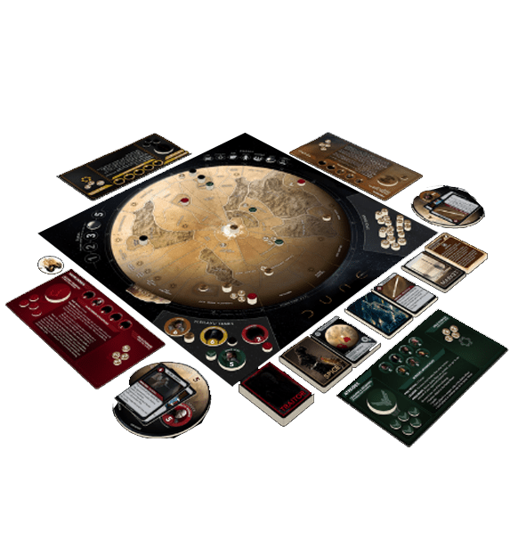 Dune: A Game of Conquest and Diplomacy - Engelsk - Nordisk Spil