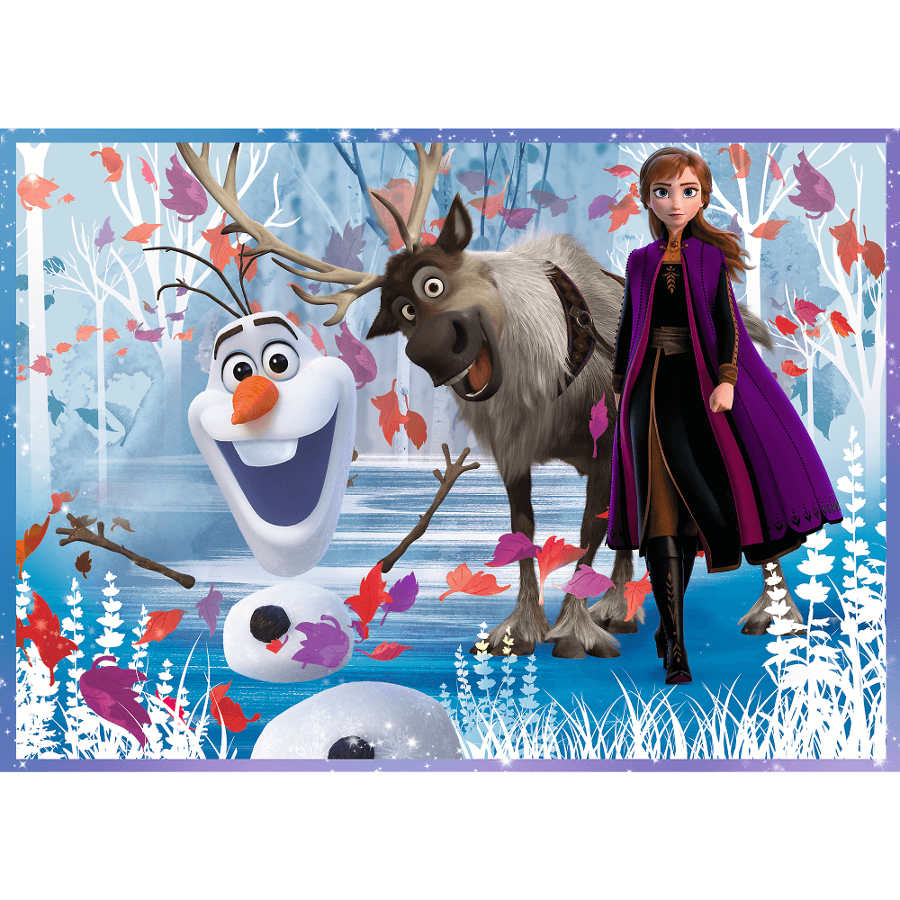 Disney Frost 2 4 - i - 1 - 35/48/54/70 brikker - Nordisk Spil