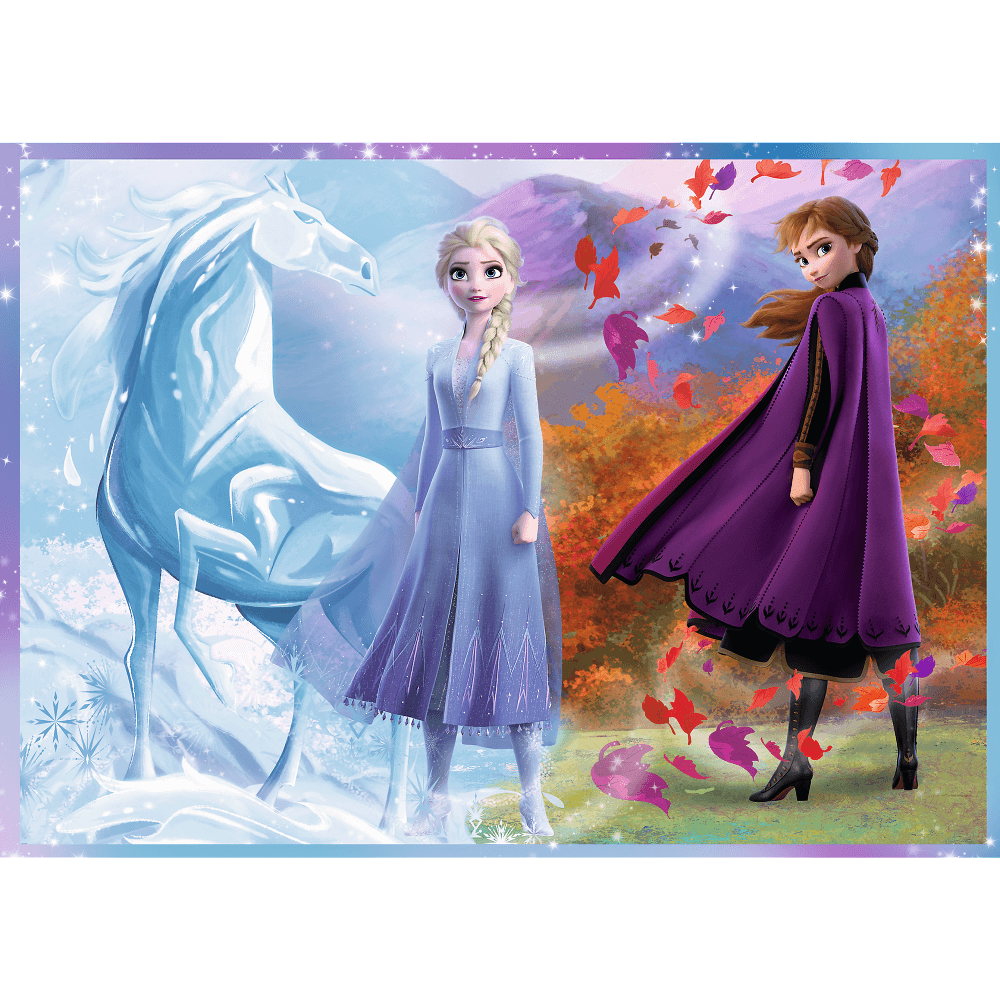 Disney Frost 2 4 - i - 1 - 35/48/54/70 brikker - Nordisk Spil