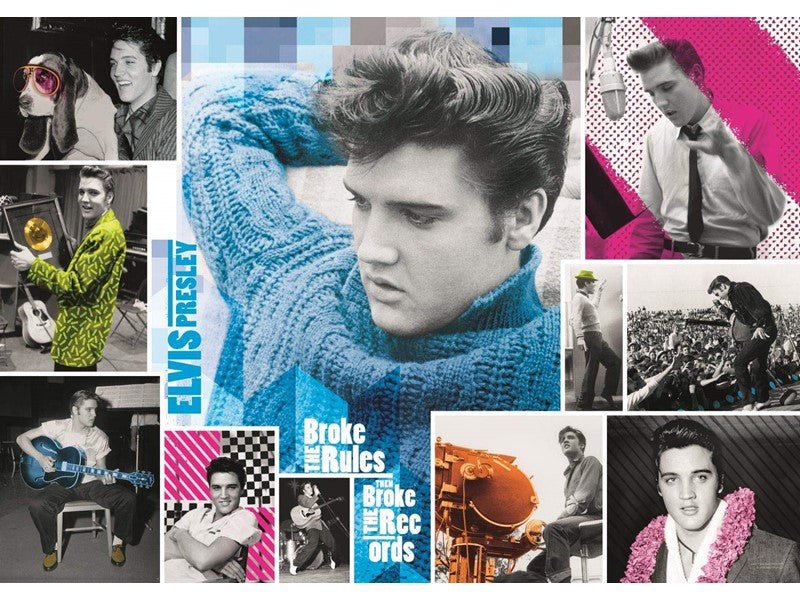 Elvis Presley: Forever young - 1000 Brikker - Nordisk Spil