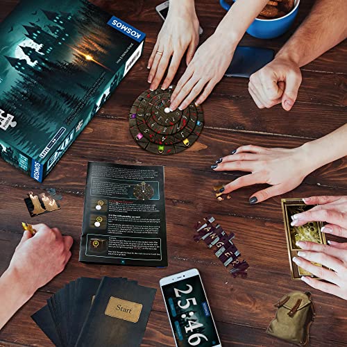 EXIT: Nightfall Manor (med 4 puslespil) - Engelsk - Nordisk Spil