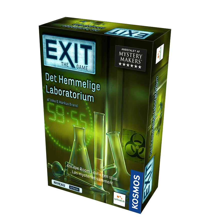 EXIT 2: Det Hemmelige laboratorium - Dansk - Nordisk Spil