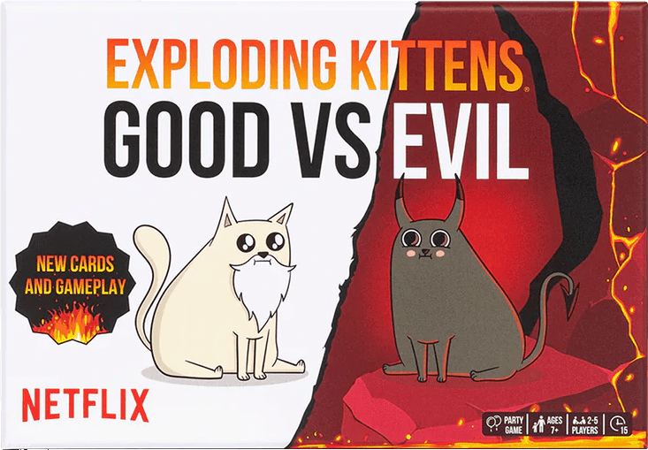 Exploding Kittens - Good vs Evil (Netflix) - Nordisk Spil