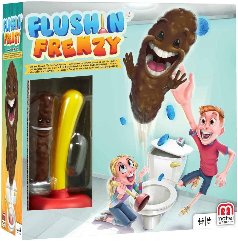 Flushin Frenzy Toiletspil - Nordisk Spil