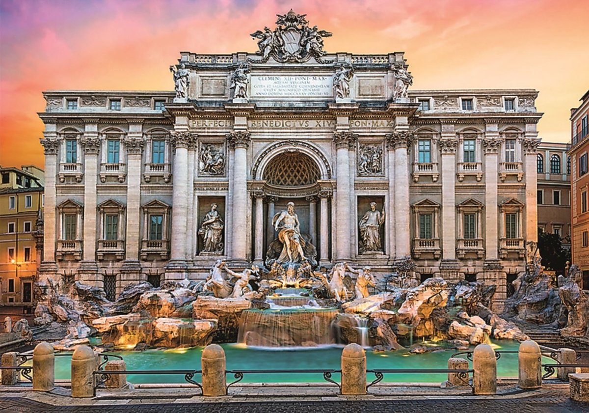 Fontana di Trevi - 500 brikker - Nordisk Spil