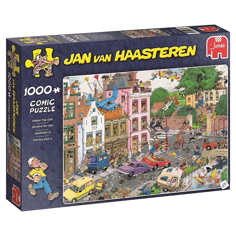 Jan van Haasteren - Friday the 13th - 1000 brikker - Nordisk Spil