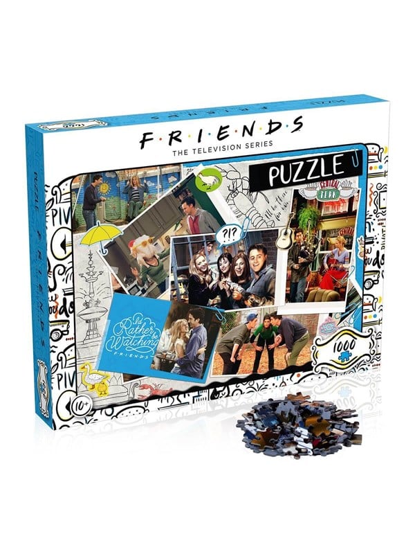 Friends Collage - 1000 brikker - Nordisk Spil