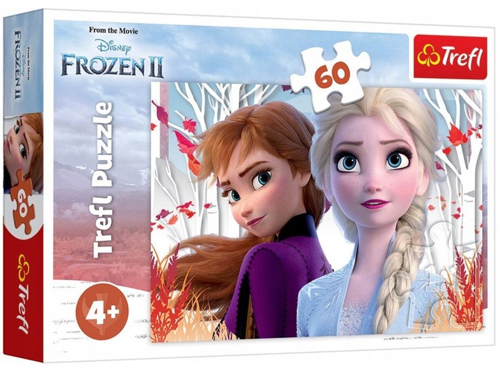 Disney Frost 2 - Anna og Elsa - 60 brikker - Nordisk Spil