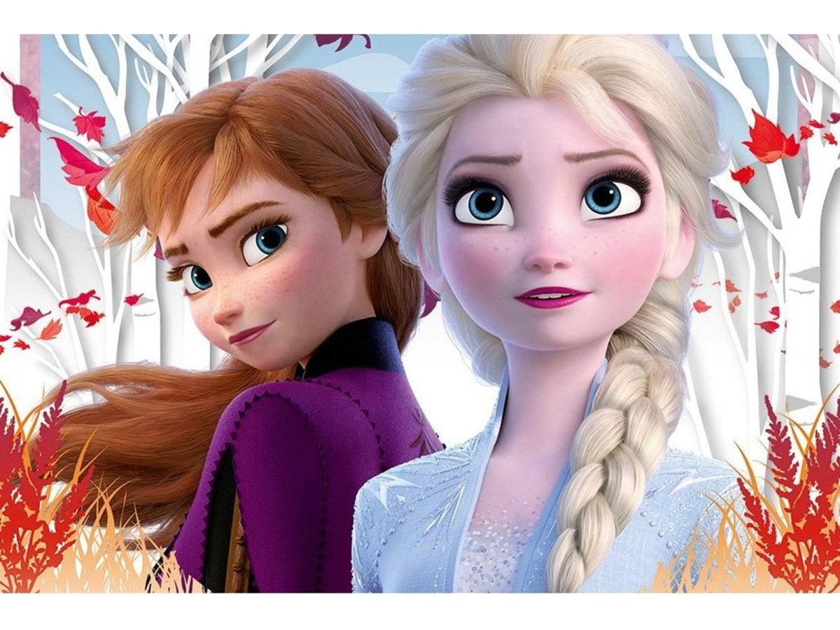 Disney Frost 2 - Anna og Elsa - 60 brikker - Nordisk Spil