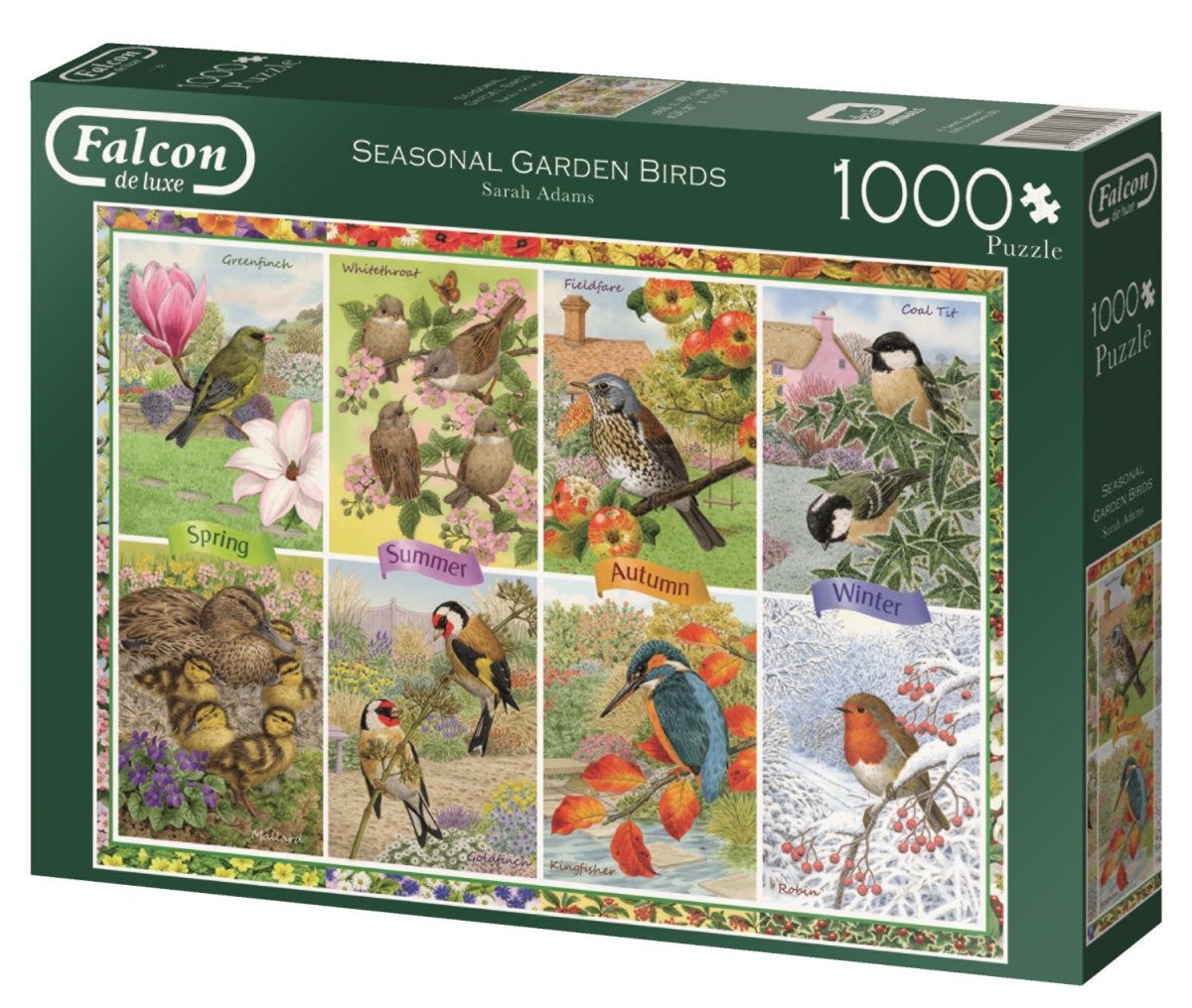 Garden Birds - 1000 brikker - Nordisk Spil