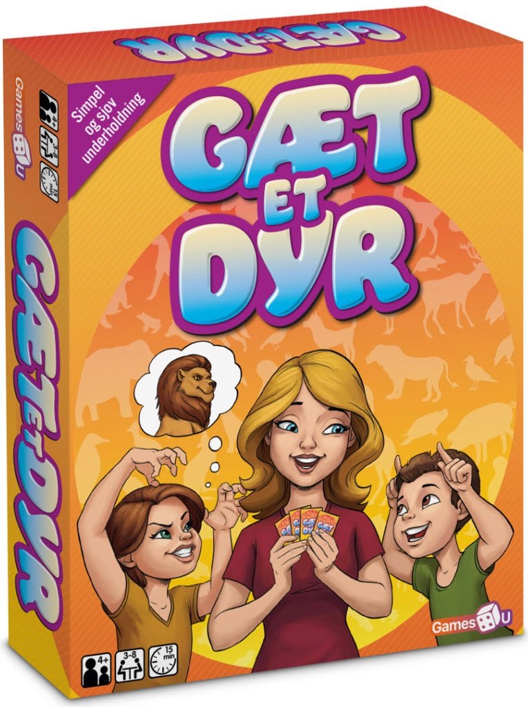 Gæt Et Dyr - Nordisk Spil