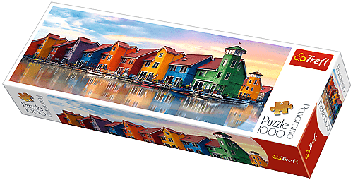 Groningen, Panorama - 1000 brikker - Nordisk Spil