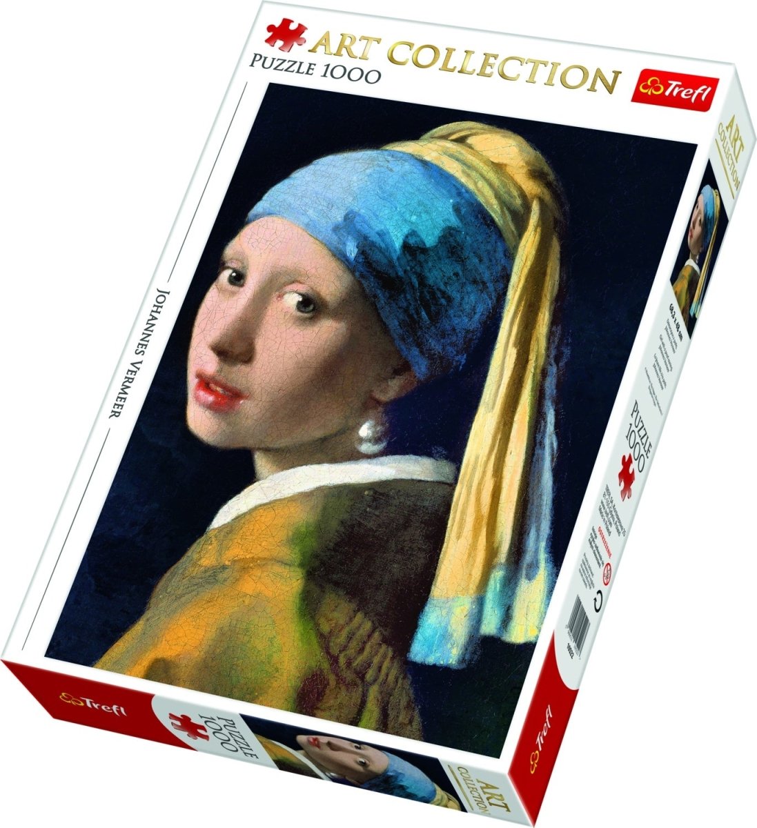 Girl with a pearl earring - 1000 brikker - Nordisk Spil
