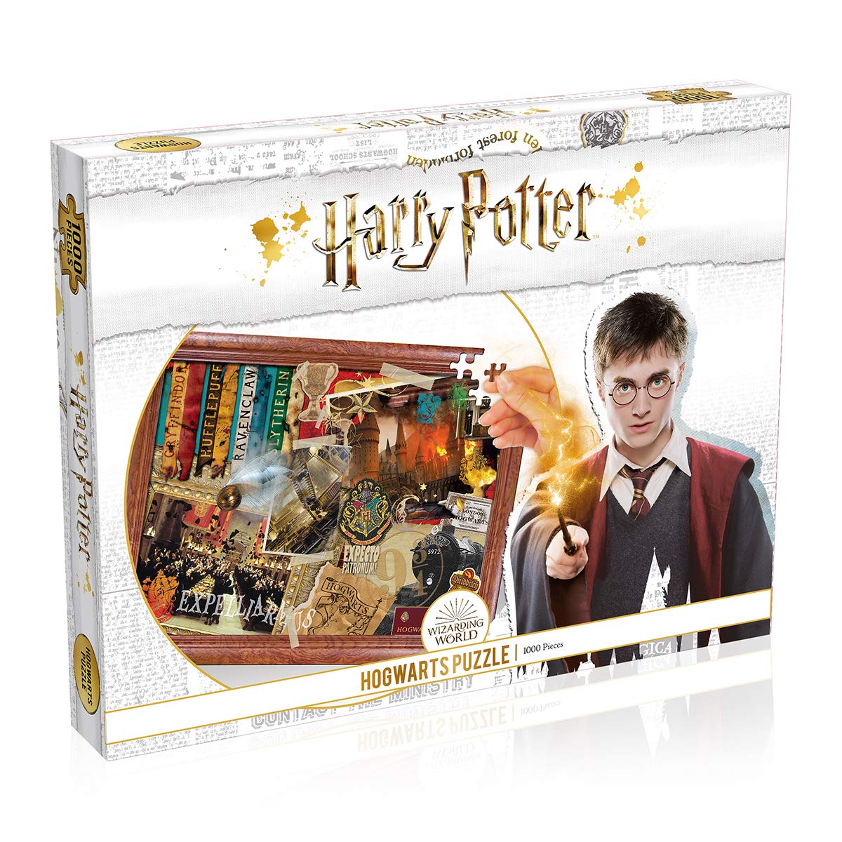 Harry Potter: Hogwarts, 1000 brikker - Nordisk Spil