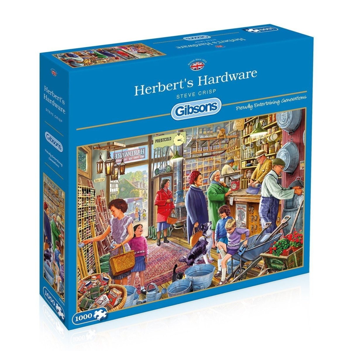 Herbert’s Hardware - 1000 brikker - Nordisk Spil