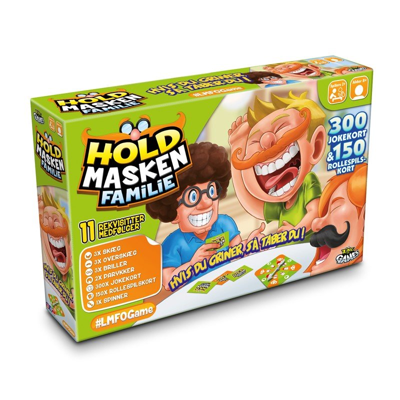 Hold masken - Familie - Nordisk Spil