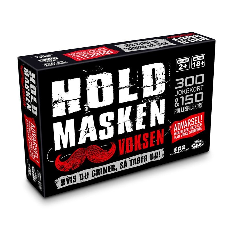 Hold masken - Voksen - Nordisk Spil