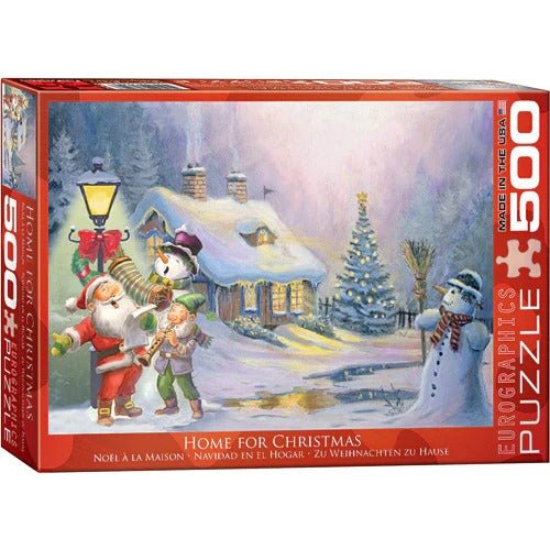 Hjem til jul - 500 brikker - Nordisk Spil