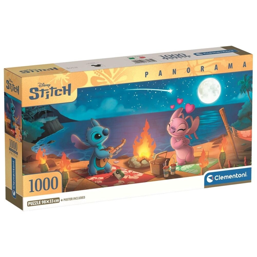 Disney: Stitch - Panorama - 1000 brikker - Nordisk Spil