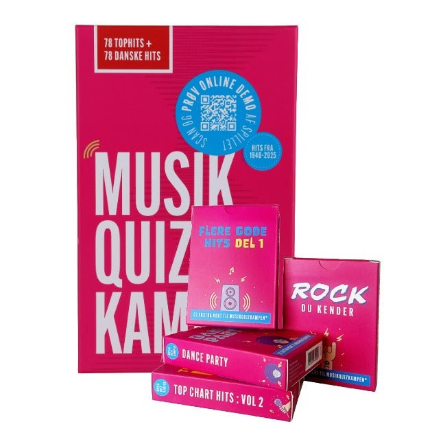 Musikquizkampen - STOR Startpakke - Nordisk Spil