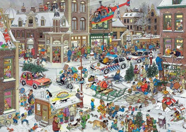 Jan van Haasteren - Christmas - 1000 Brikker - Nordisk Spil