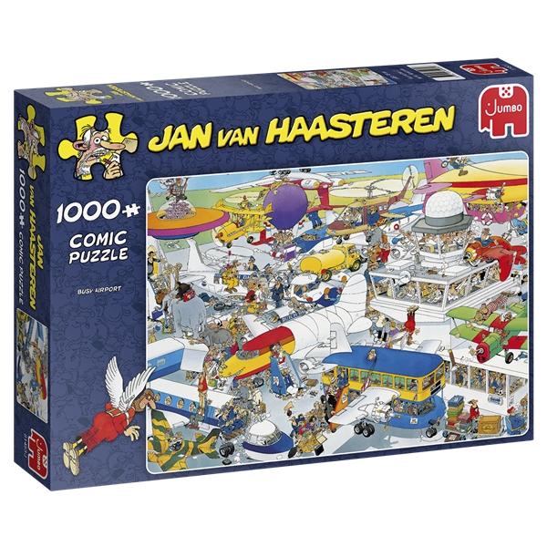 Jan van Haasteren - Busy Airport - 1000 brikker - Nordisk Spil