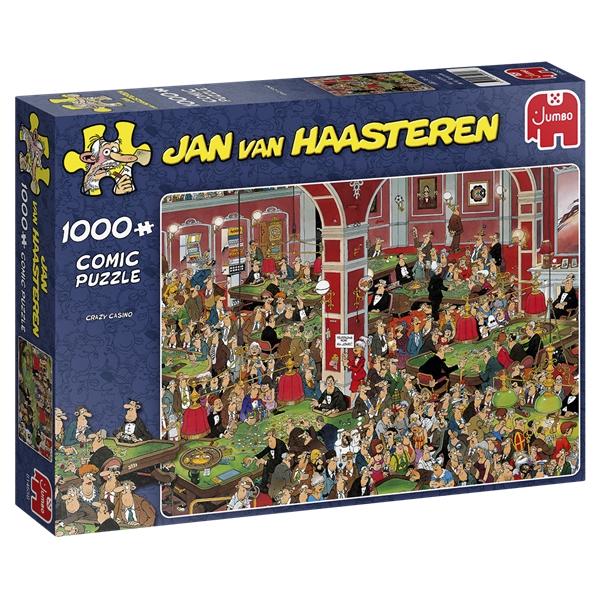 Jan van Haasteren - Crazy Casino - 1000 brikker - Nordisk Spil