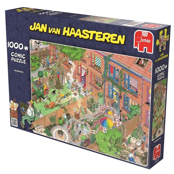 Jan van Haasteren - Neighbours - 1000 brikker - Nordisk Spil