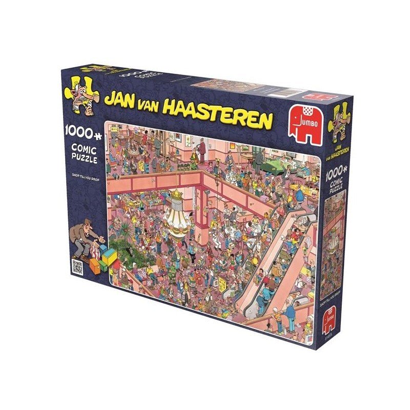 Jan van Haasteren - Shop till You Drop - 1000 brikker - Nordisk Spil