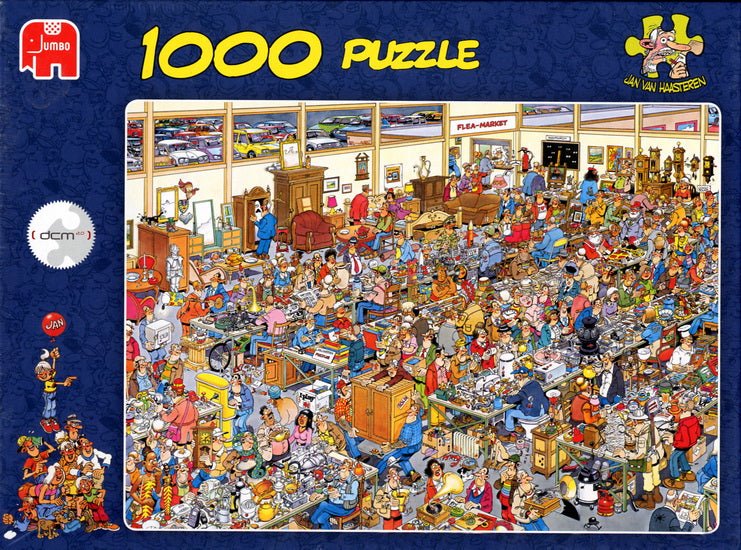 Jan van Haasteren: The Antique Show - 1000 brikker - Nordisk Spil