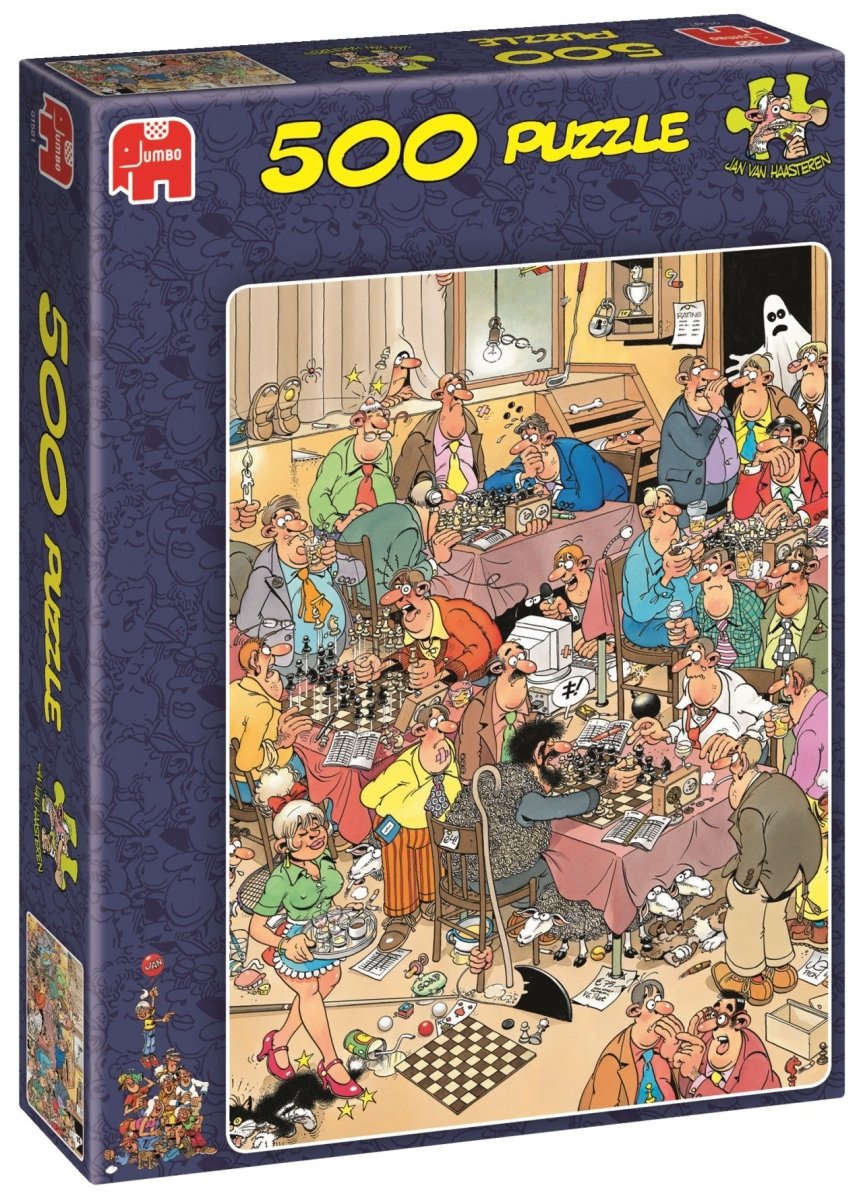 The Chess Club - 500 brikker - Nordisk Spil