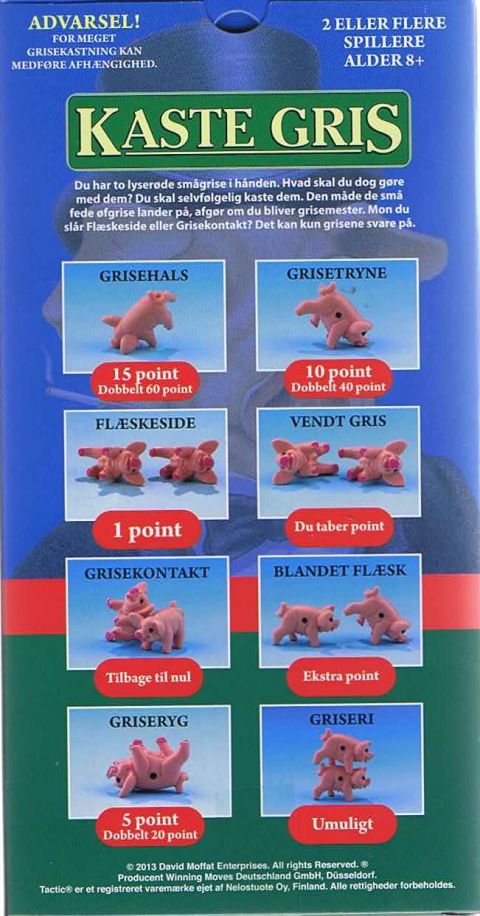 Kaste Gris - Nordisk Spil