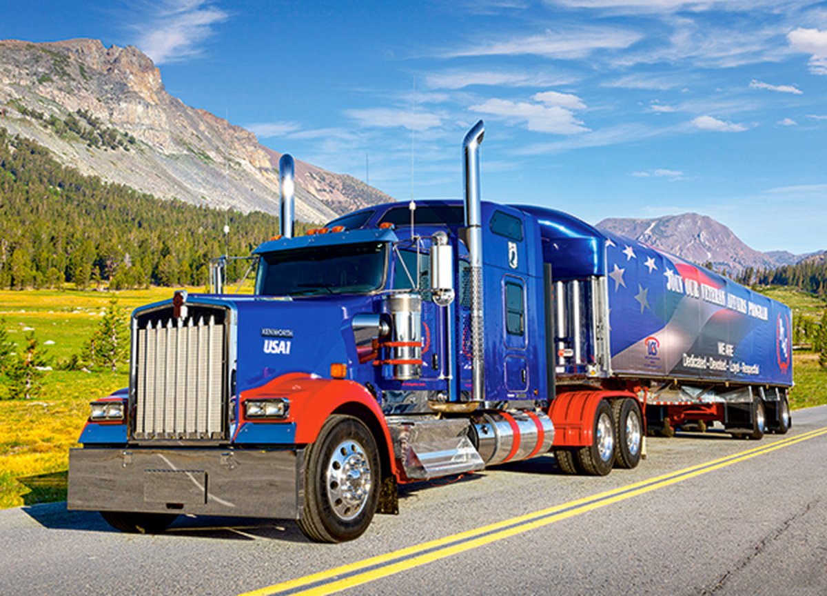 Kenworth W 900 - 260 brikker - Nordisk Spil