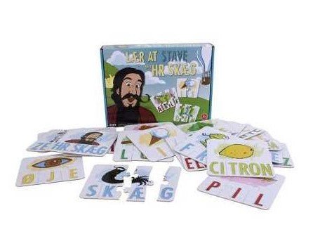 Lær at stave med Hr. Skæg - Nordisk Spil