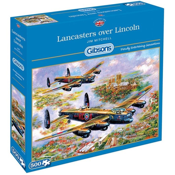 Lancasters over Lincoln - 500 brikker - Nordisk Spil