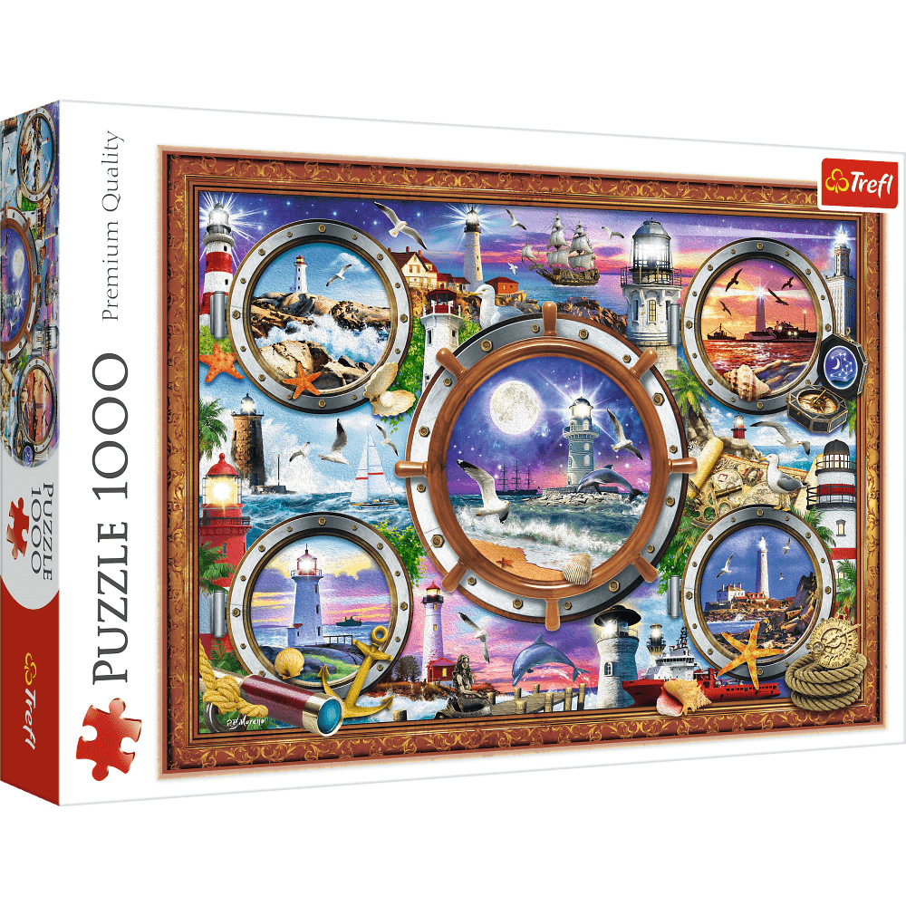 Lighthouses - 1000 Brikker - Nordisk Spil