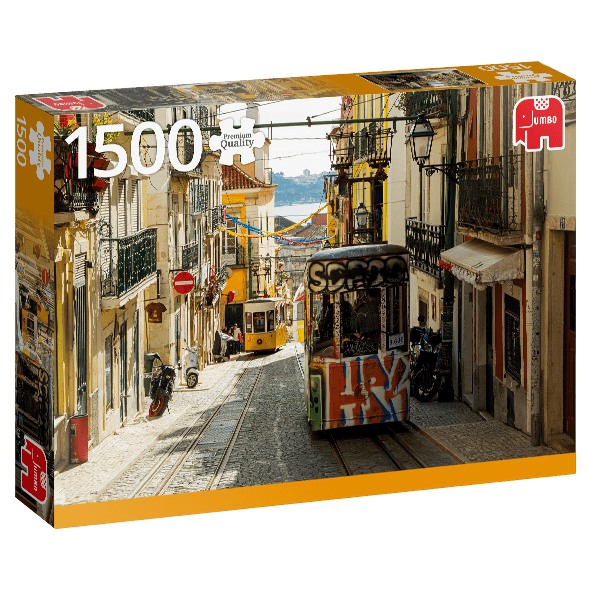 Lissabon - Portugal, 1500 brikker - Nordisk Spil