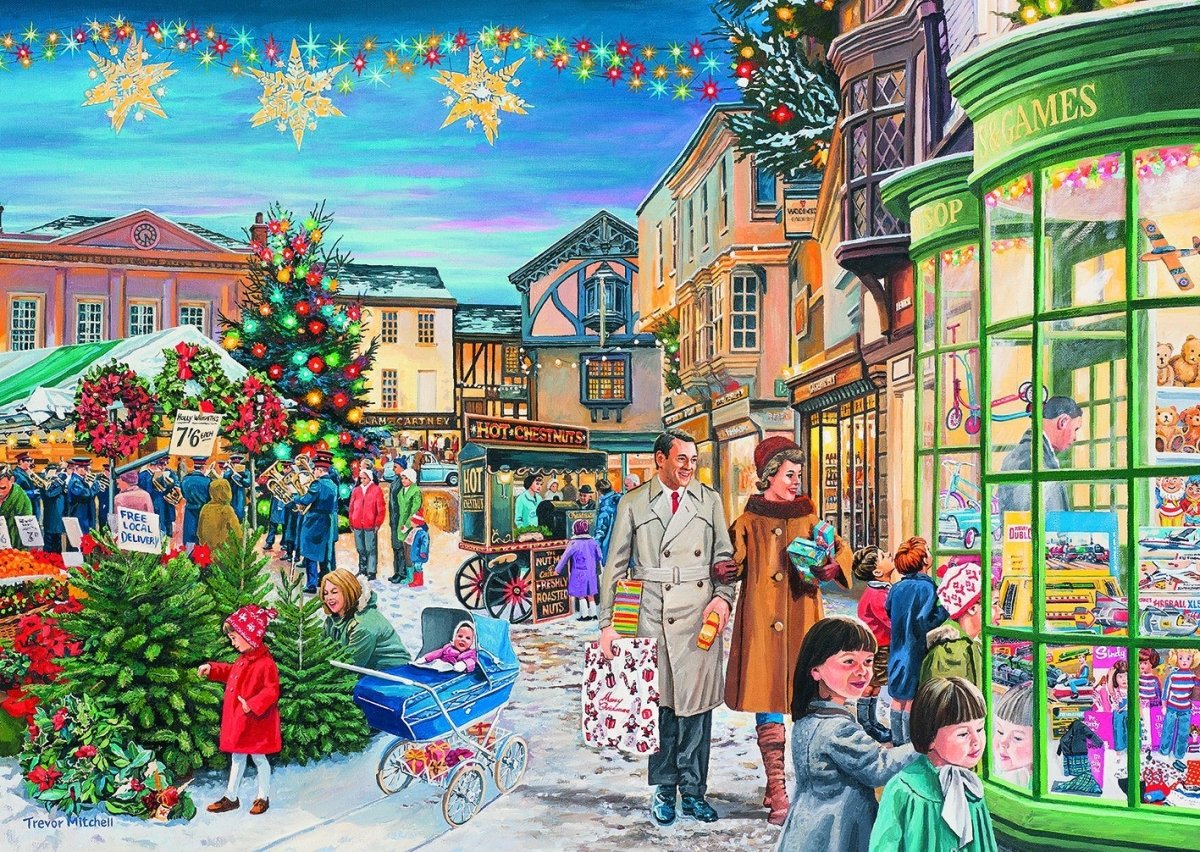 Magic of Christmas - 4x500 brikker - Nordisk Spil